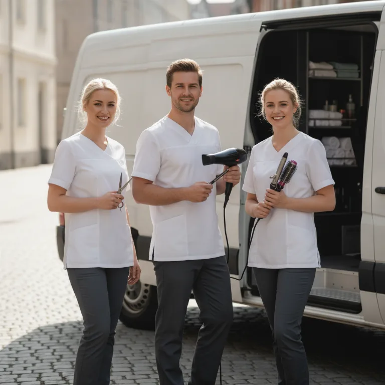 Luxus Friseur Team in Margareten